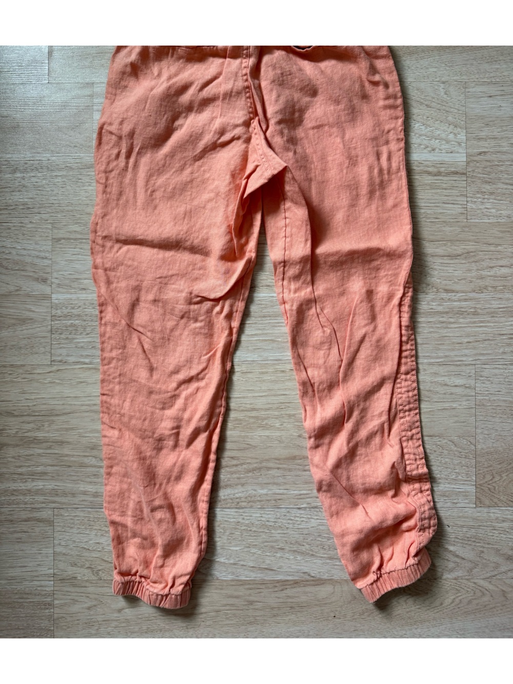 Athleta Retreat Linen Jogger - Cactus Peach - Picture 4 of 6